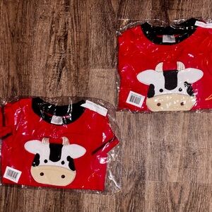 Red Cow Print T-Shirt